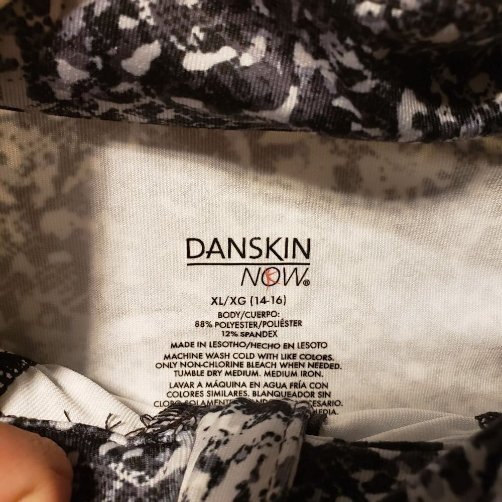 Danskin now performance semi fitted jacket big girls Size XL NWT - Picture 7 of 7